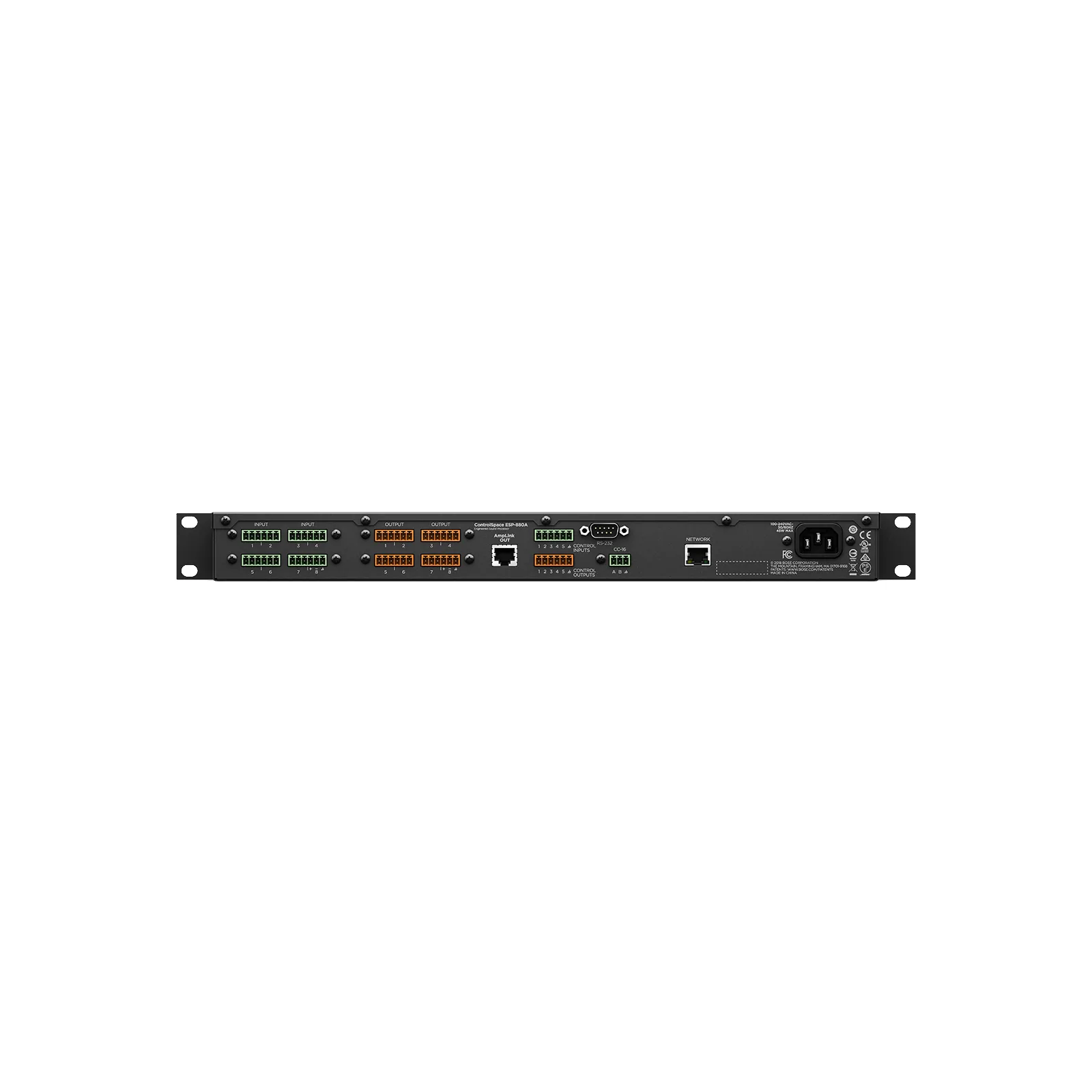 Bose ESP-880A — rear panel